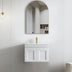 Hampton MKII Matte White Ceramic Top Single Basin Vanity