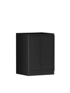 Hampshire Matte Black Base Cabinet Sets Floor Standing Joinery 1300mm