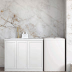 Hampshire Matte White Base Cabinet Sets Floor Standing Joinery 1060mm