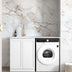 Hampshire Matte White Base Cabinet Sets Floor Standing Joinery 1300mm