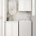 Hampshire Matte White Mini Laundry Set 650mm