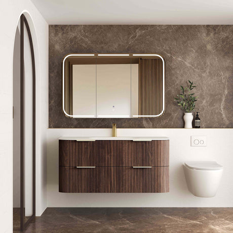 HavanaSableWalnutFlutedWangHungSingleBasinVanityChloeSilkTop-1200-1