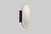 Allison Triple LED Shaving Cabinet Matte Black