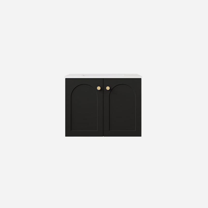 Chester Federation Wall Hung Cabinet Matte Black