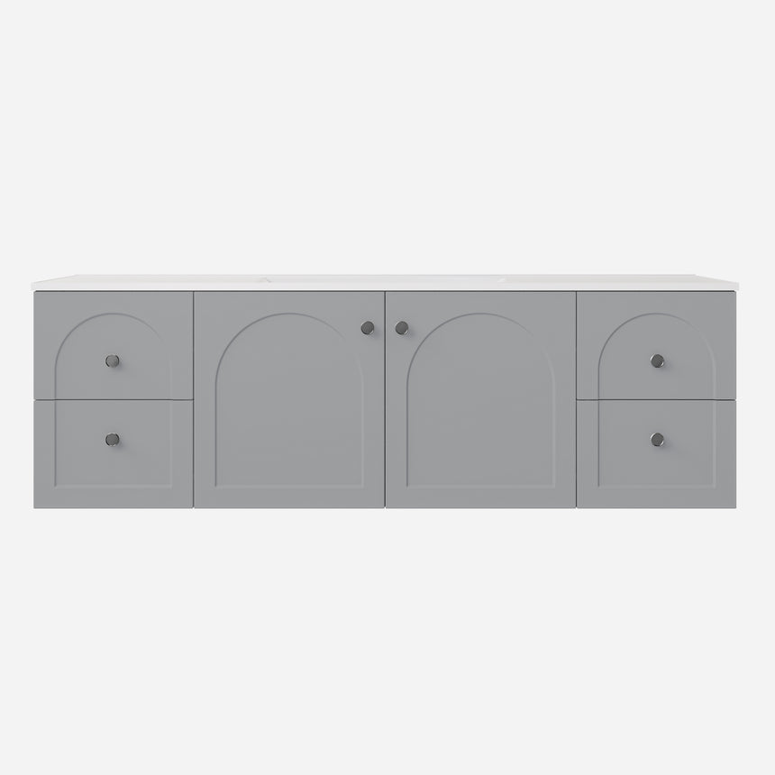 Chester Federation Wall Hung Cabinet Power Grey