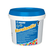 Mapei Pre-Mxied Adhesives 10kg Keralastic T 10kg pre-mixed tile adhesive bucket with blue lid by Tilemall