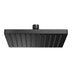 Phoenix Lexi Shower Rose 200mm Square Matte Black