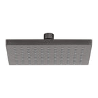 Phoenix Lexi Shower Rose 200mm Square Brushed Carbon