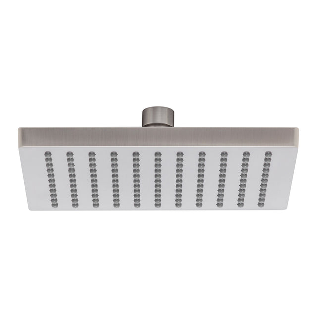 Phoenix Lexi Shower Rose 200mm Square Brushed Nickel, product view