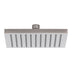 Phoenix Lexi Shower Rose 200mm Square Brushed Nickel