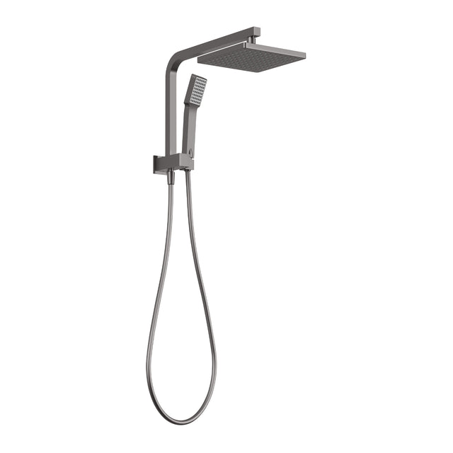 Phoenix Lexi Compact Twin Shower Brushed Carbon, product view