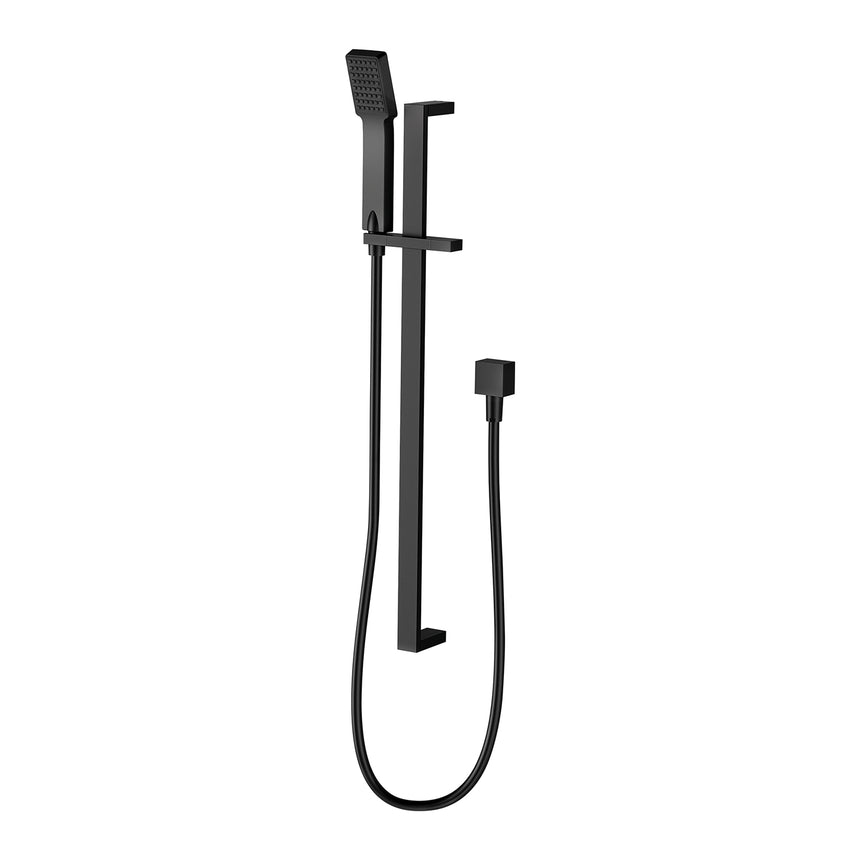 Phoenix Lexi Deluxe Rail Shower Matte Black, product view