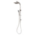 Phoenix Lexi Twin Shower Brushed Nickel