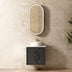 Laguna MK II Black Oak Wall Hung Single Basin Vanity