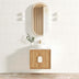 Laguna MK II Natural Woodland Oak Wall Hung Single Basin Vanity