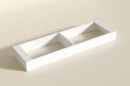 Kickboard 1490x435x150mm Gloss White