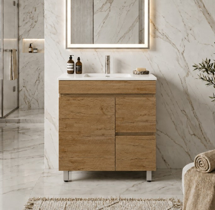 Camden Modern Free Standing Cabinet Prime Oak