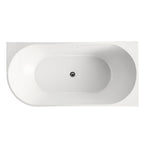 Bingie Skirt Bath Right Corner Overflow 1700mm Gloss White