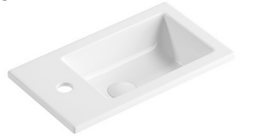 Crete Ceramic Counter Top For Alpha and Camden Mini Vanities