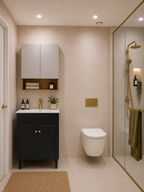 Harold Federation Free Standing Cabinet Matte Black