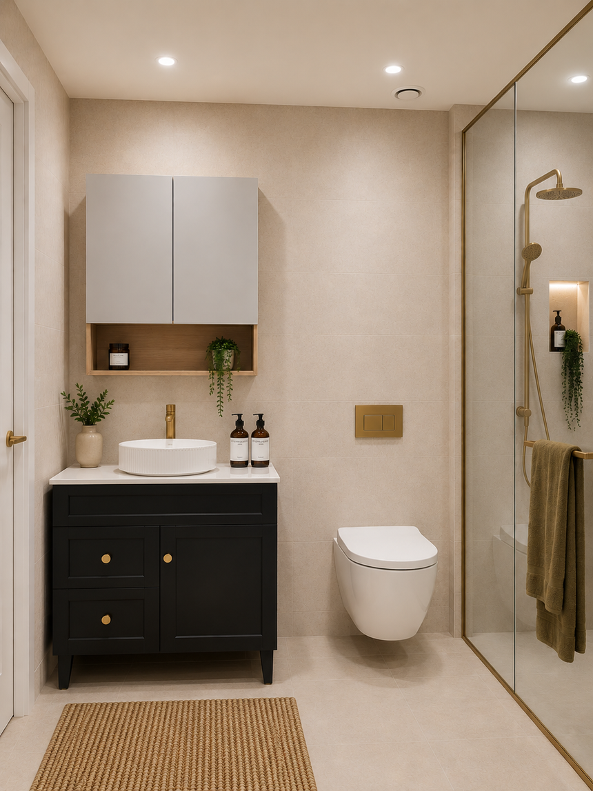 Harold Federation Free Standing Cabinet Matte Black