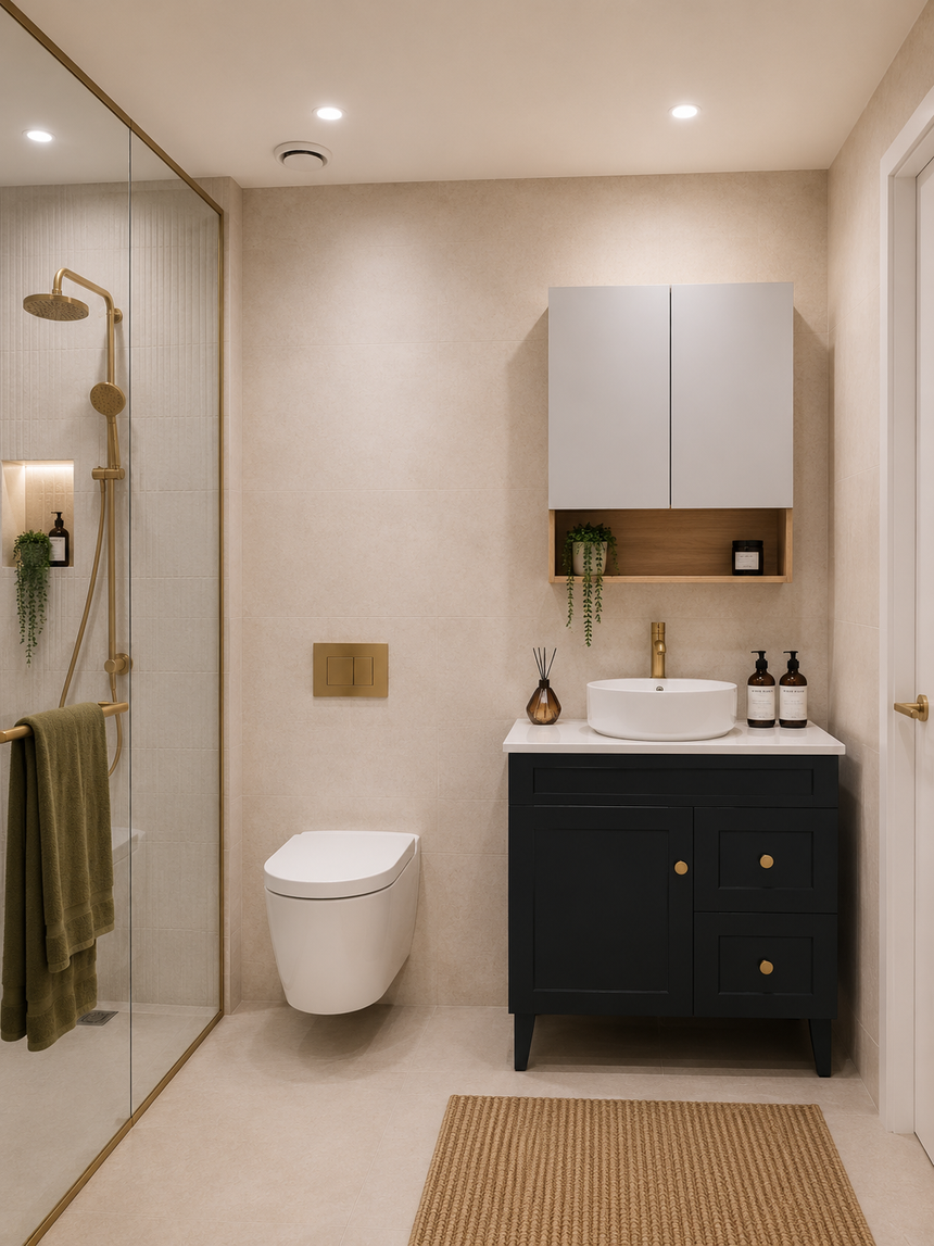 Harold Federation Free Standing Cabinet Matte Black
