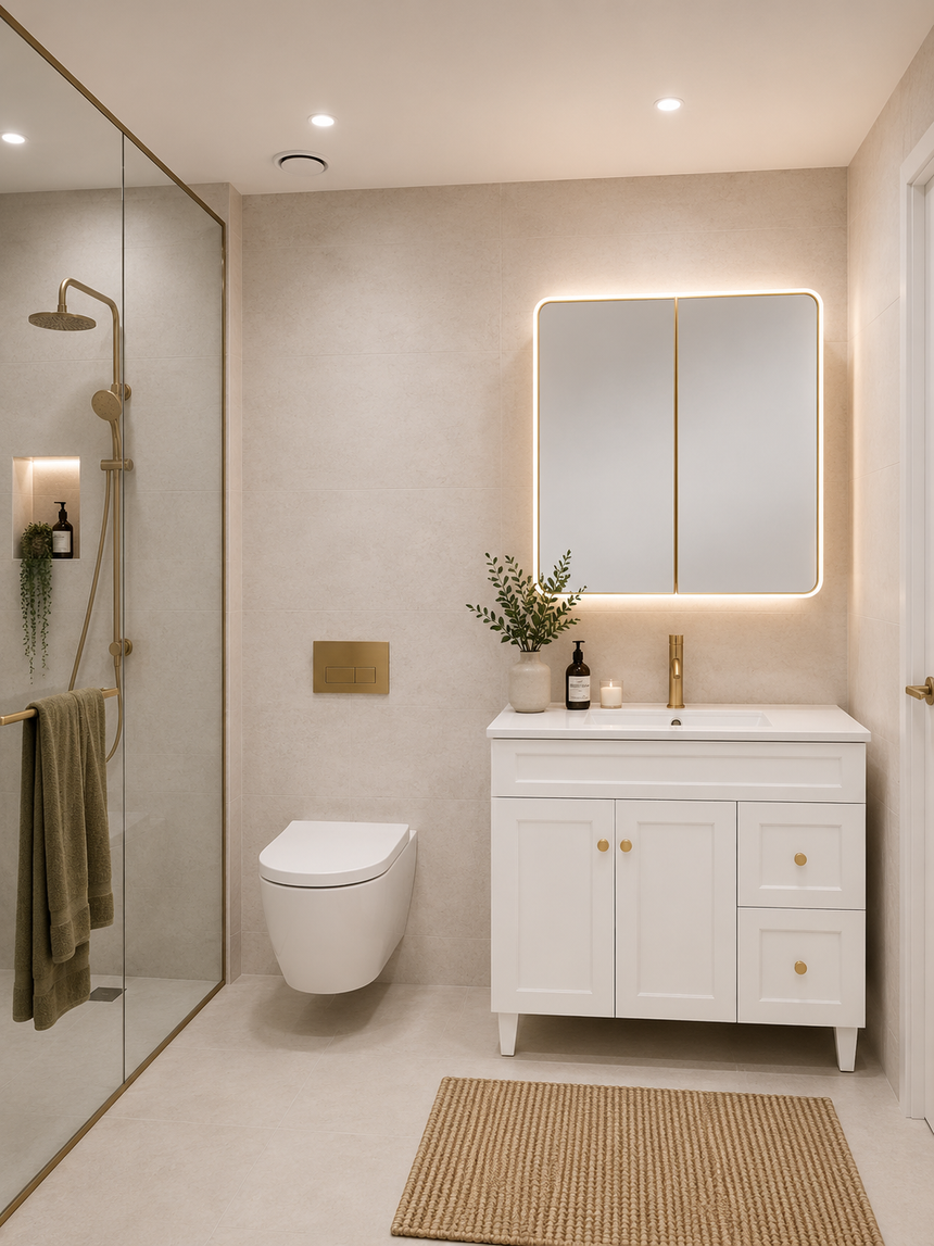 Harold Federation Free Standing Cabinet Matte White