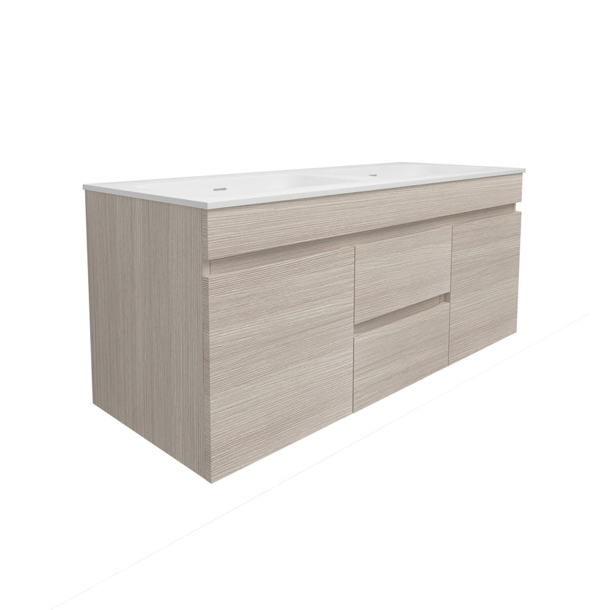 Camden Modern Wall Hung Cabinet Coastal Oak