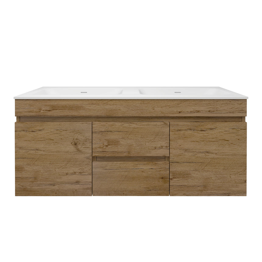 Camden Modern Wall Hung Cabinet Prime Oak