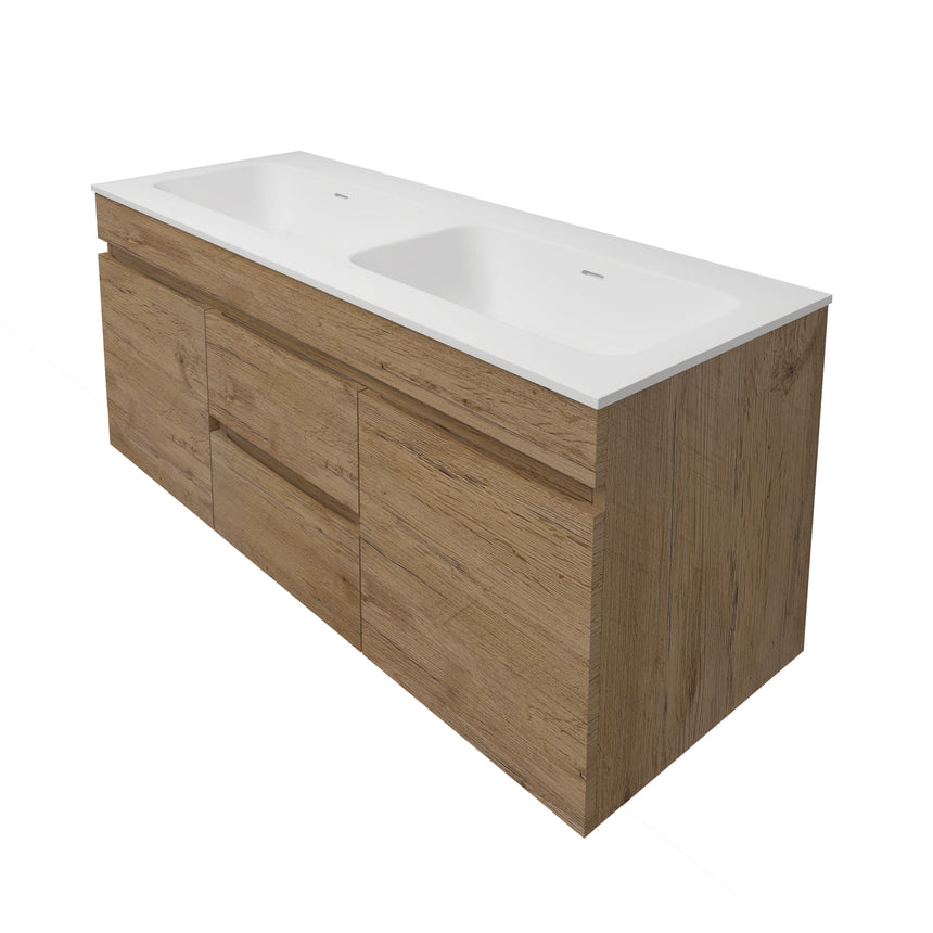 Camden Modern Wall Hung Cabinet Prime Oak