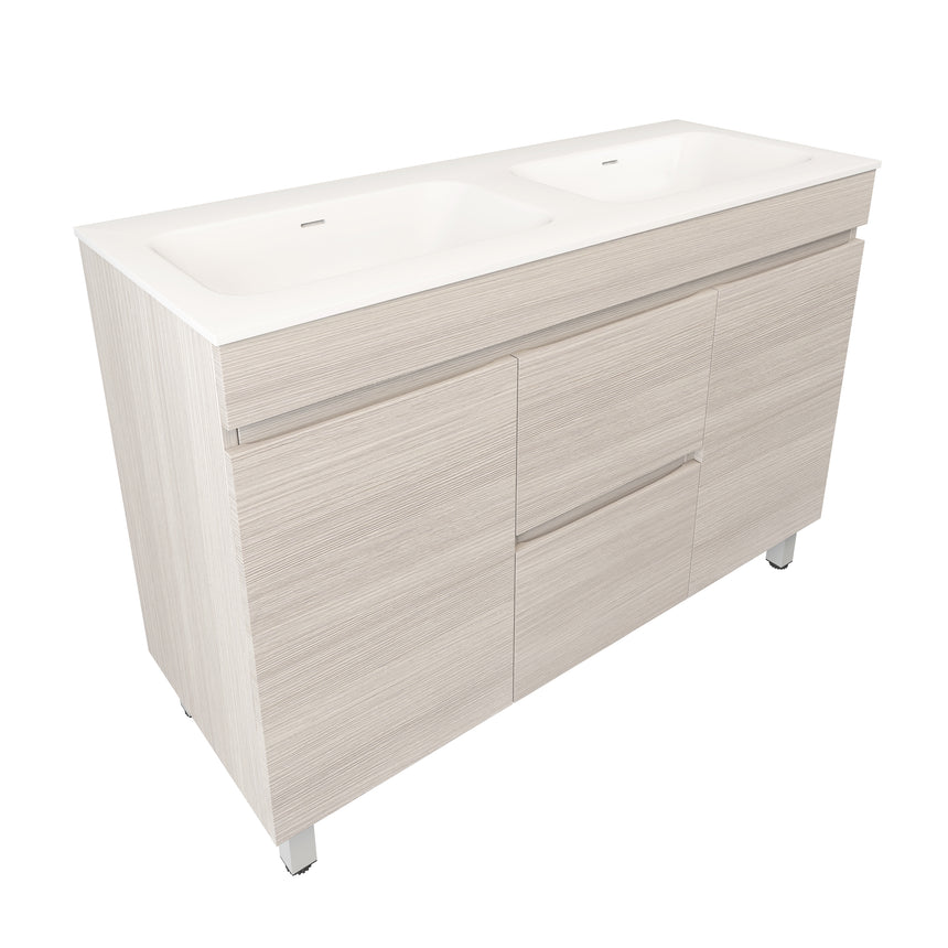 Camden Modern Free Standing Cabinet Coastal Oak