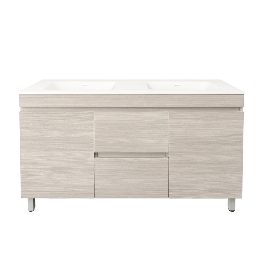 Camden Modern Free Standing Cabinet Coastal Oak