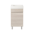 Camden Modern Free Standing Ensuite Cabinet Coastal Oak