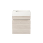 Camden Modern Wall Hung Ensuite Cabinet Coastal Oak