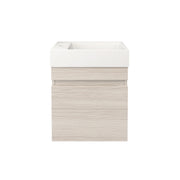 Camden Modern Wall Hung Ensuite Cabinet Coastal Oak