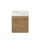Camden Modern Wall Hung Ensuite Cabinet Prime Oak