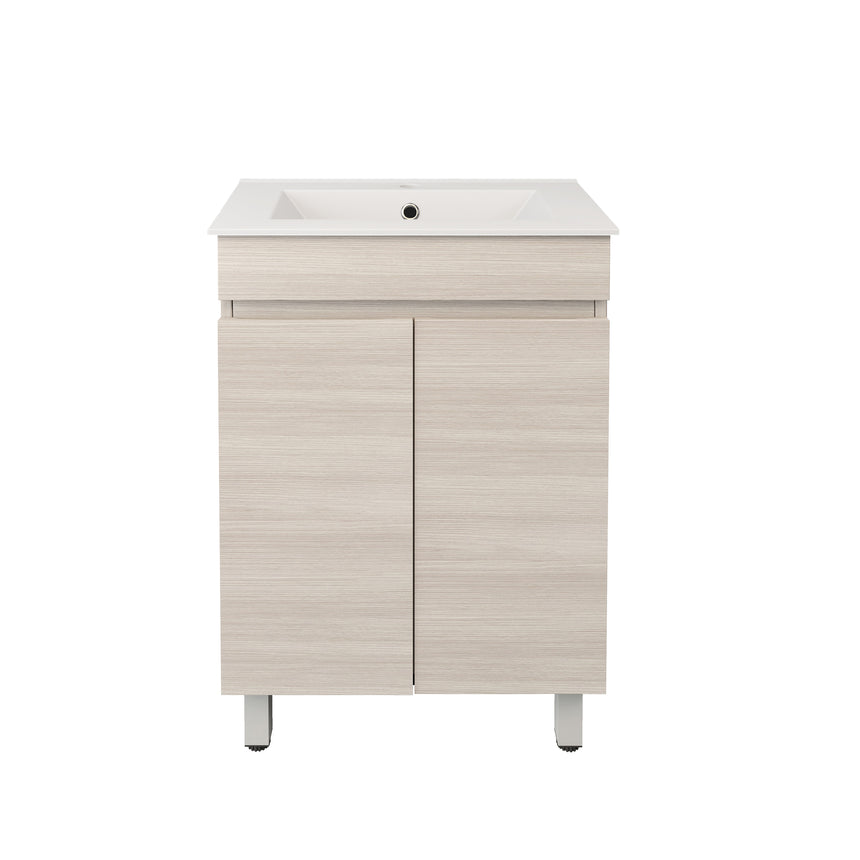 Camden Modern Free Standing Ensuite Cabinet Coastal Oak