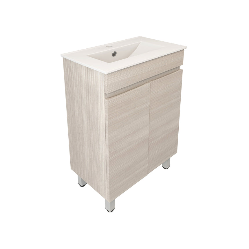 Camden Modern Free Standing Ensuite Cabinet Coastal Oak