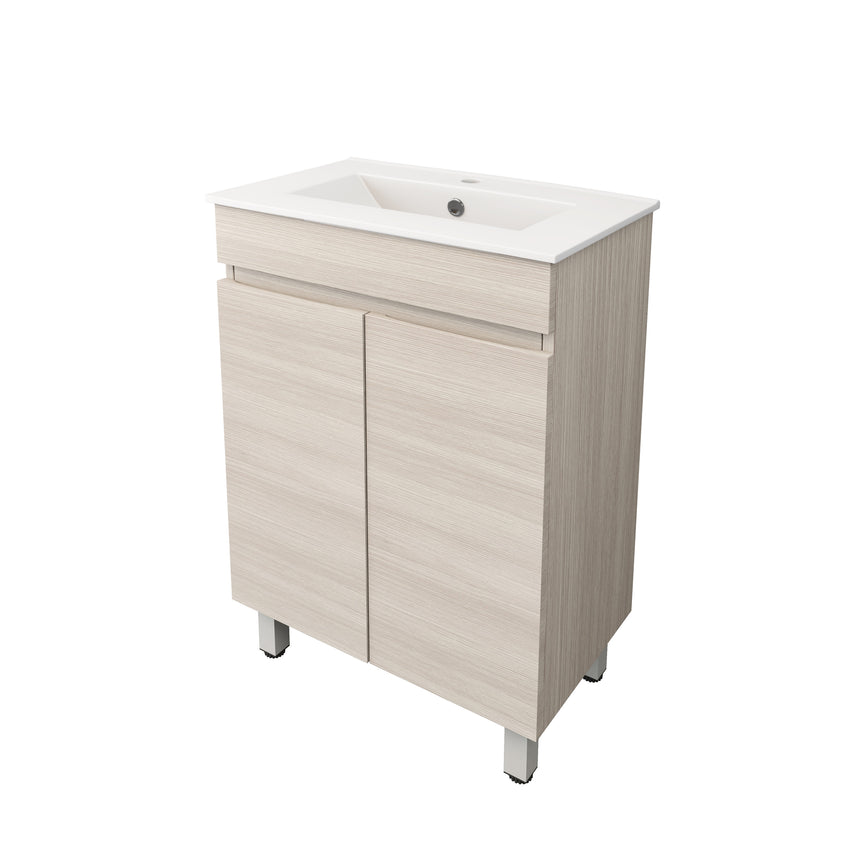 Camden Modern Free Standing Ensuite Cabinet Coastal Oak