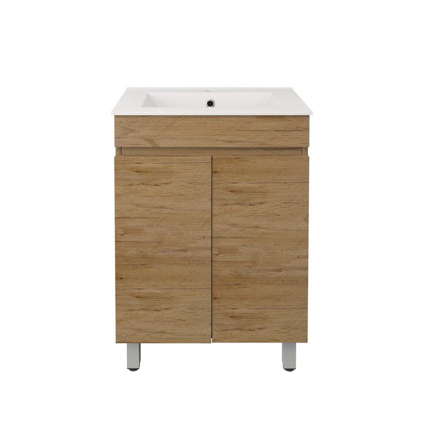Camden Modern Free Standing Ensuite Cabinet Prime Oak