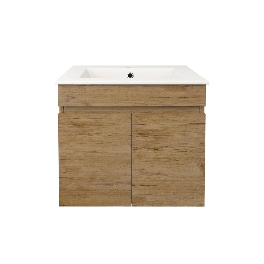 Camden Modern Wall Hung Ensuite Cabinet Prime Oak