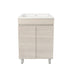 Camden Modern Free Standing Cabinet Coastal Oak
