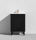 Crete Modern Free Standing Cabinet Matte Black