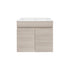 Camden Modern Wall Hung Cabinet Coastal Oak