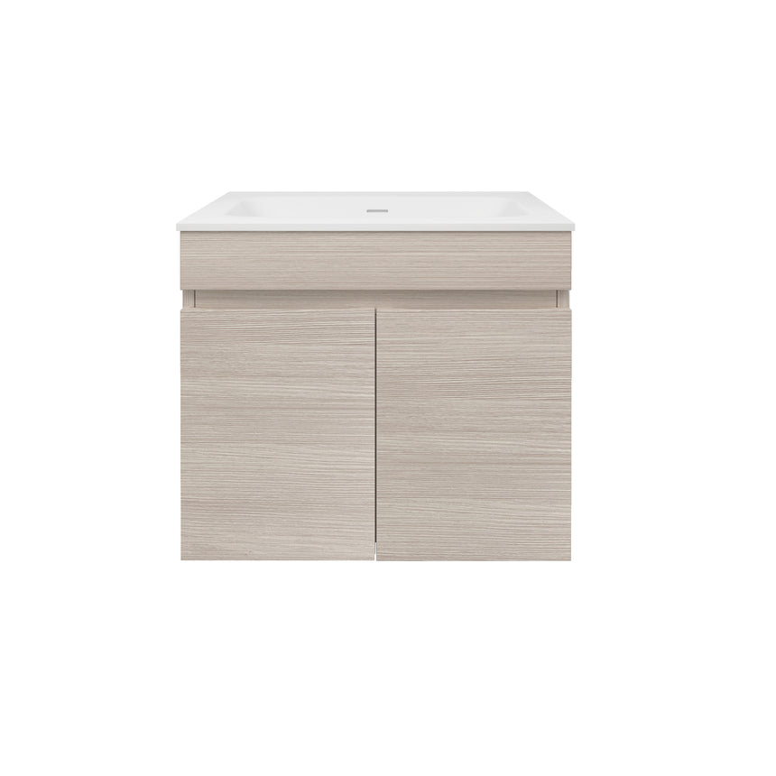 Camden Modern Wall Hung Cabinet Coastal Oak