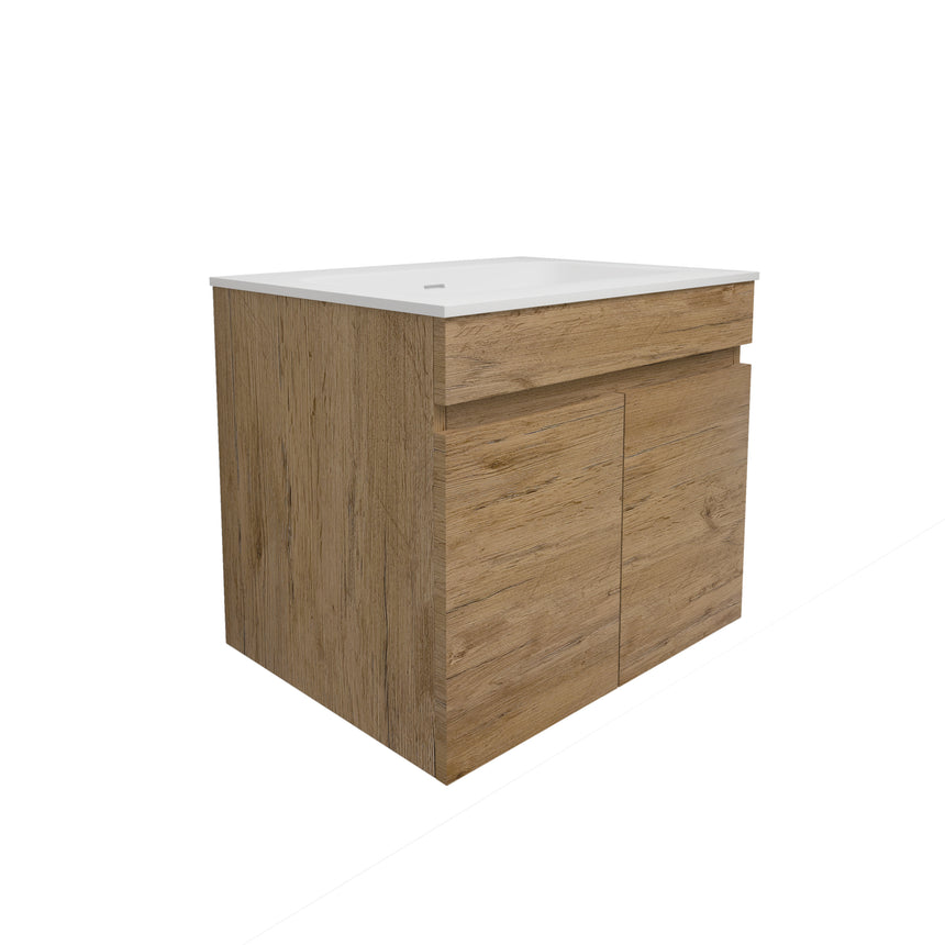 Camden Modern Wall Hung Cabinet Prime Oak
