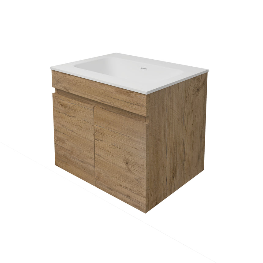 Camden Modern Wall Hung Cabinet Prime Oak