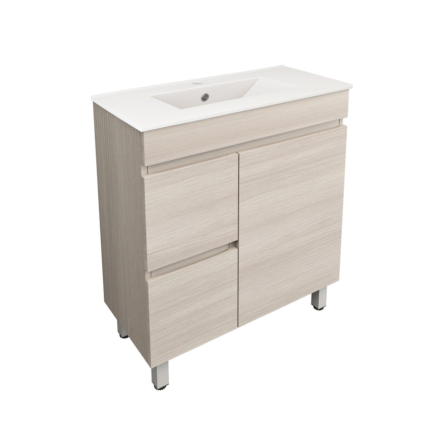 Camden Modern Free Standing Ensuite Cabinet Coastal Oak