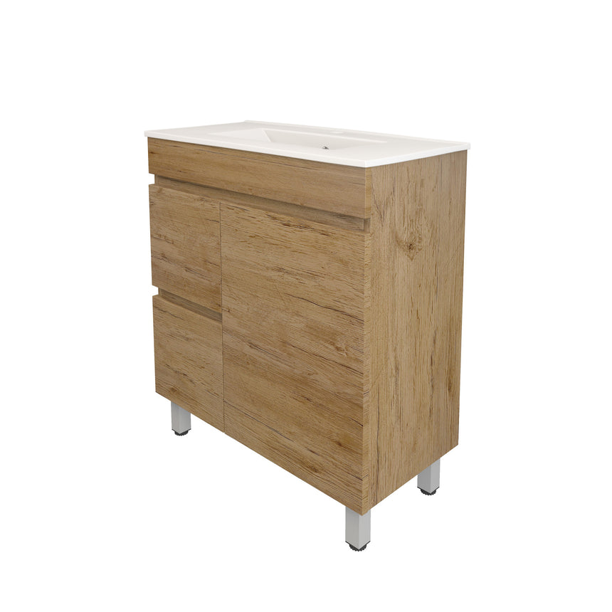 Camden Modern Free Standing Ensuite Cabinet Prime Oak