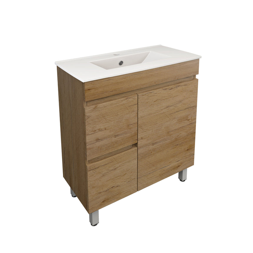 Camden Modern Free Standing Ensuite Cabinet Prime Oak